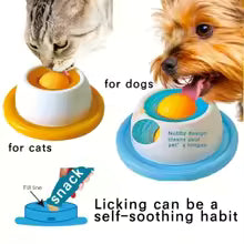 Felicura Lick Ball — Comedero interactivo giratorio para gatos y perros